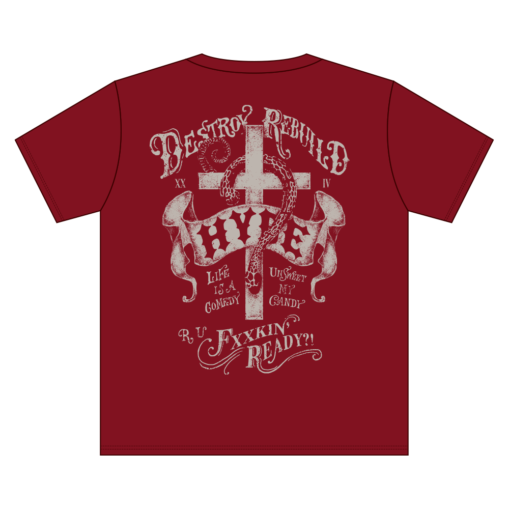 HYDE 2024 フェス Tシャツ XLサイズ HYDE 2024 フェス Tシャツ XLサイズ HYDE着 HYDE 夏フェス T