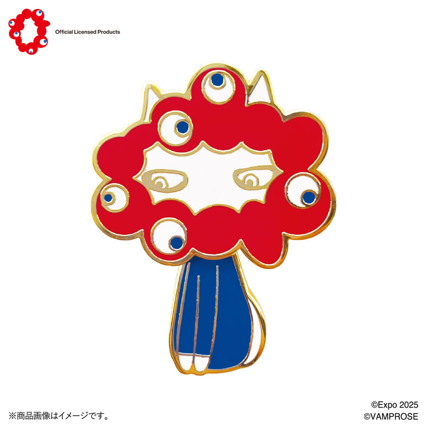 EXPO2025 HYDEミャクミャク なりきりゆらゆらピンバッジ Edyh Ver.