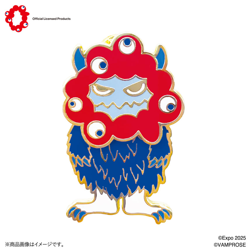EXPO2025 HYDEミャクミャク なりきりゆらゆらピンバッジ SNOW MONSTER Ver.