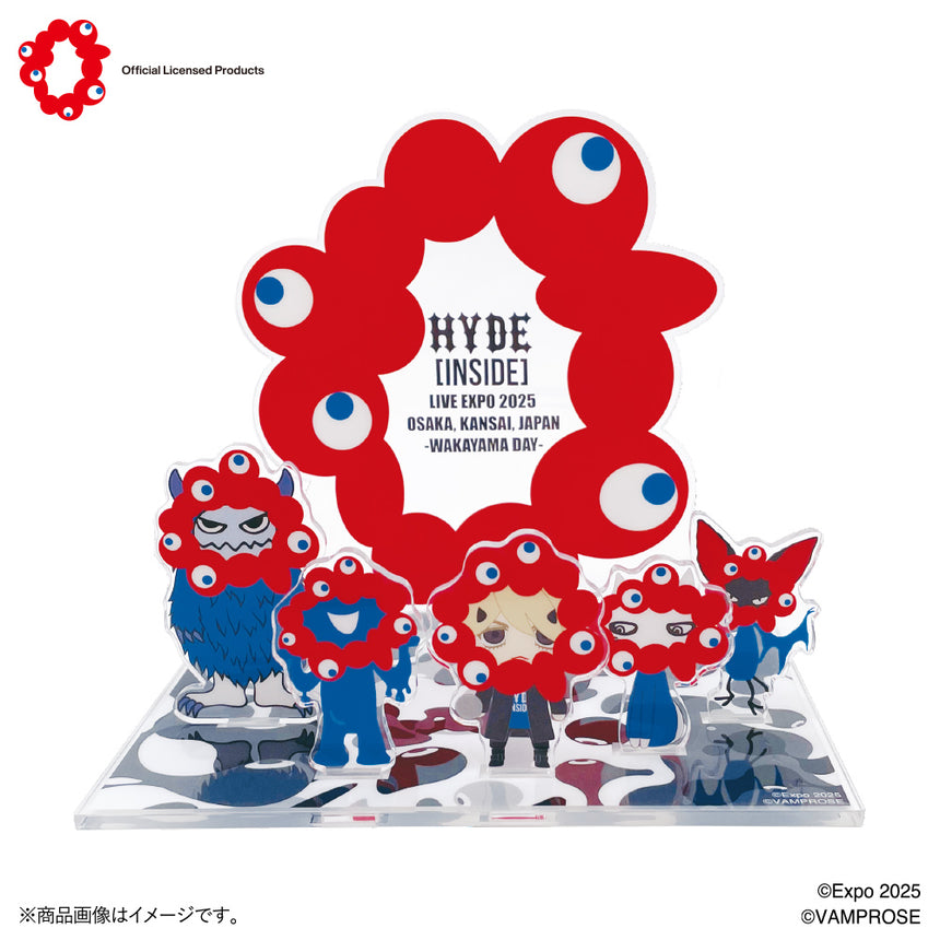 EXPO2025 HYDEミャクミャク なりきりアクリルスタンド ロゴ Ver.