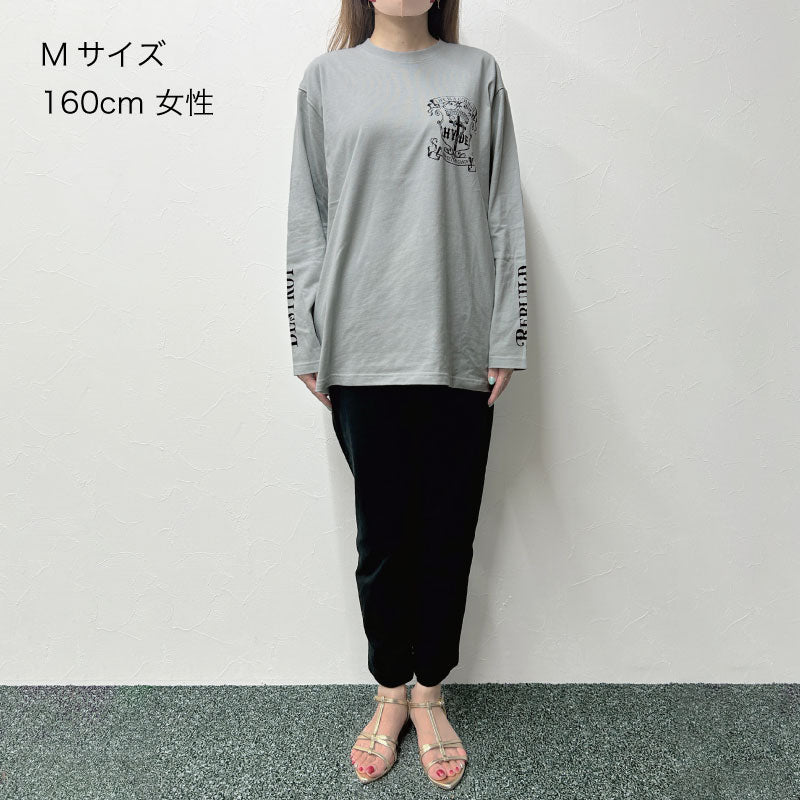 LONG SLEEVE T-SHIRT（BLACK）