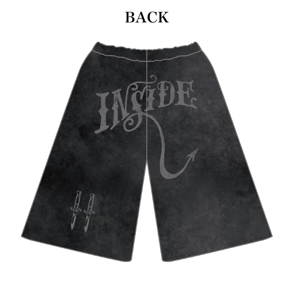 HALF PANTS（BLACK） – HYDE ONLINE STORE