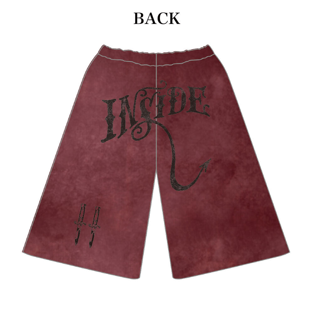 HALF PANTS（RED） – HYDE ONLINE STORE