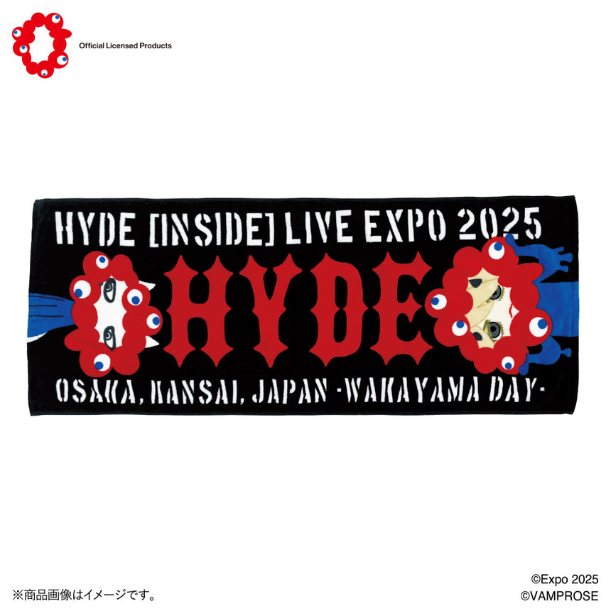 EXPO2025 HYDEミャクミャクなりきりコラボフェイスタオル
