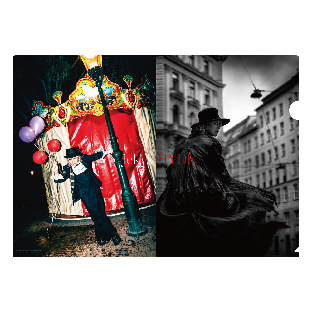 Jekyll and HYDE A4 CLEAR FILE SET – HYDE ONLINE STORE
