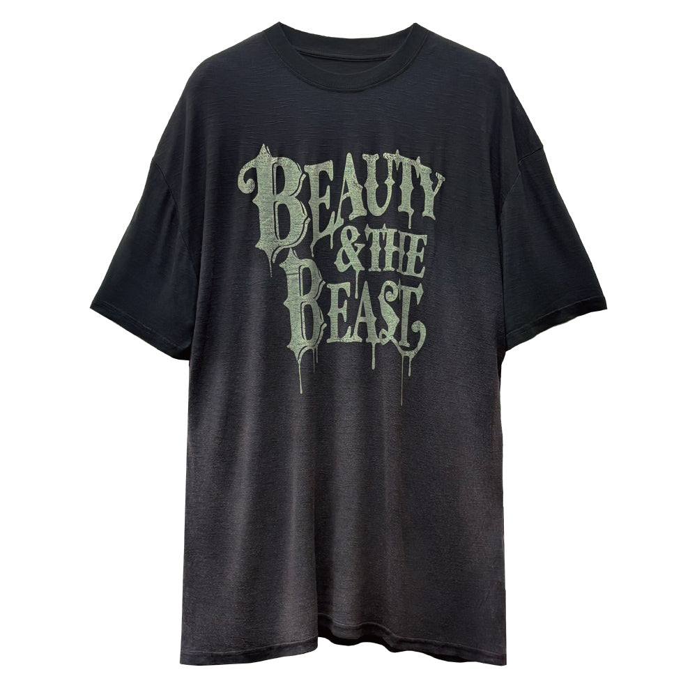 hyde パイソンＴシャツ　beauty and the beast BEAUTY & THE BEAST T-SHIRT（BLACK） – HYDE ONLINE STORE
