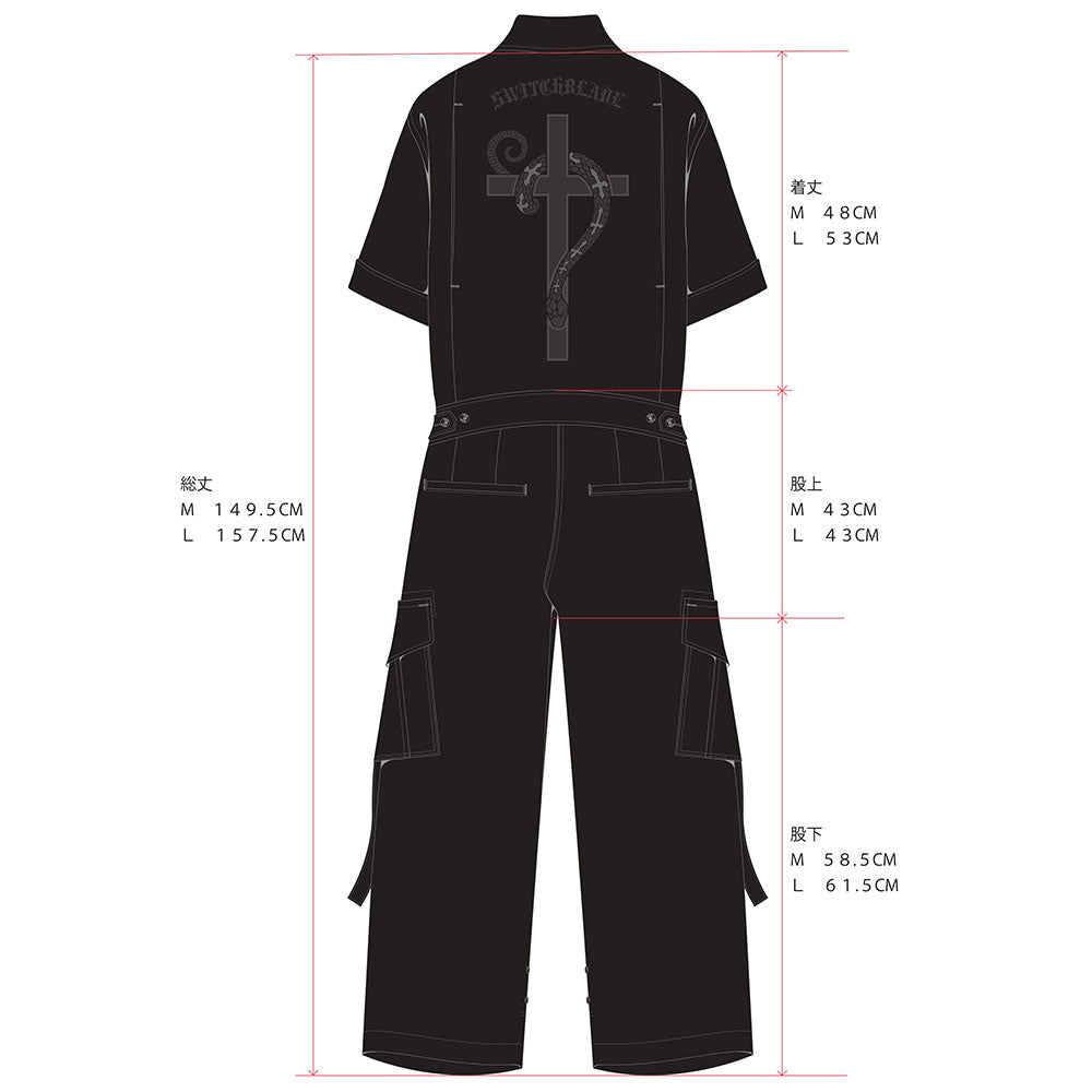 HYDE × SWITCHBLADE BUCKLE JUMPSUIT – HYDE ONLINE STORE