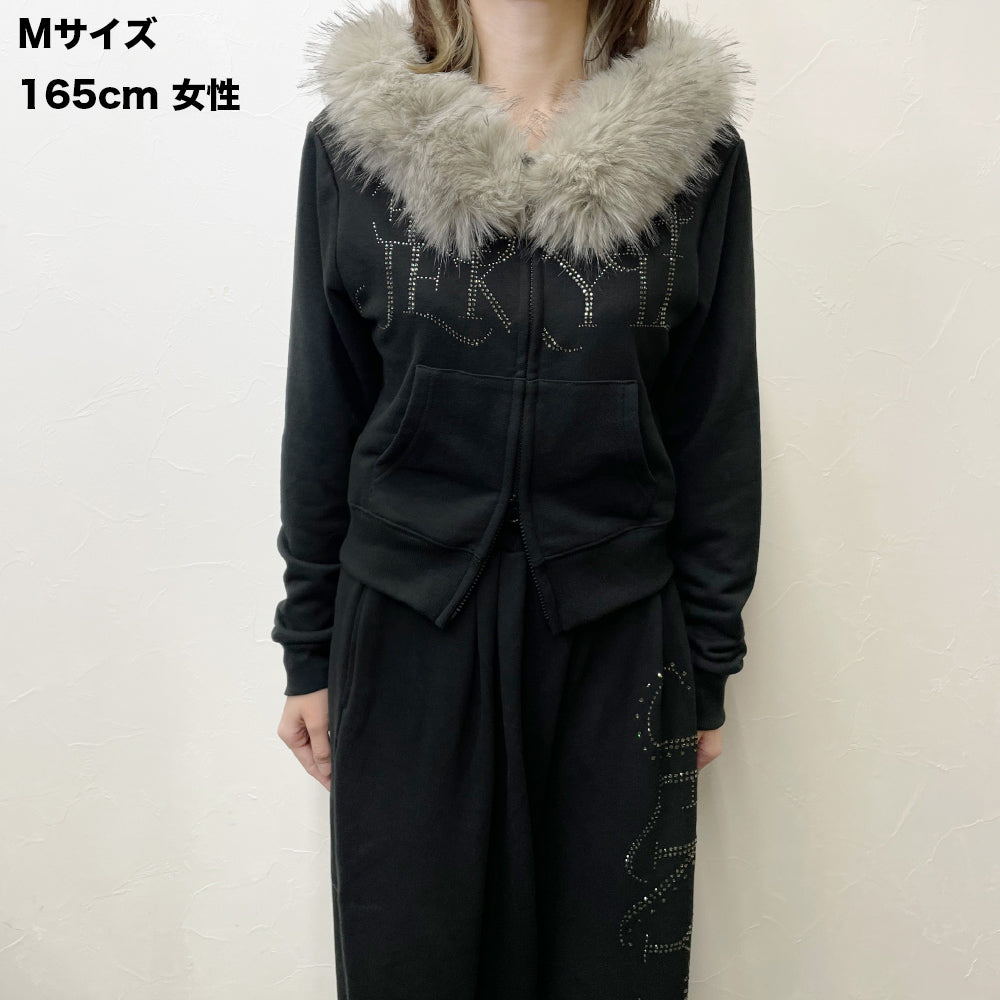 FUR ZIP SWEATSHIRT – HYDE ONLINE STORE