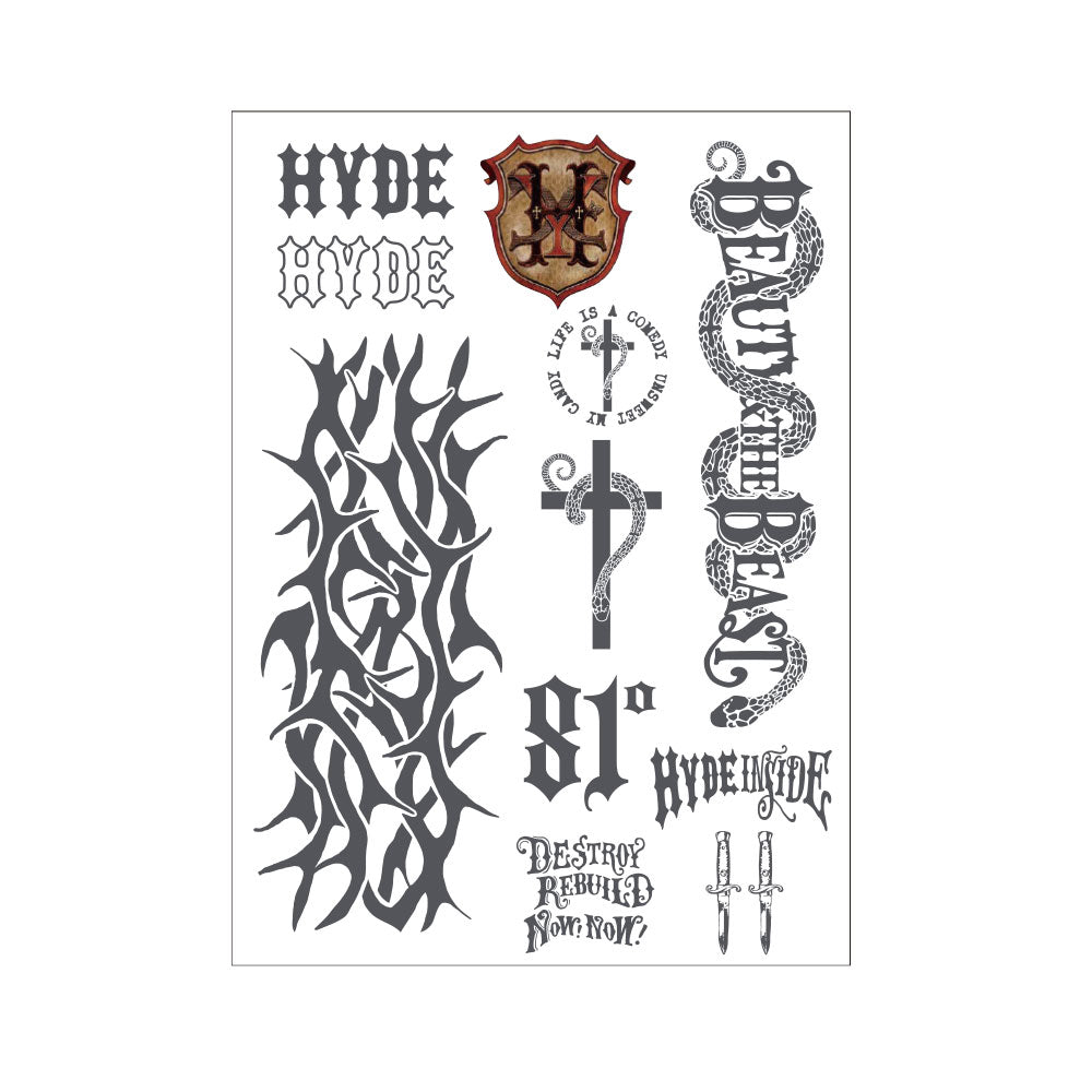 hyde パイソンＴシャツ　beauty and the beast hyde パイソンTシャツ beauty and the beast hyde パイソンT