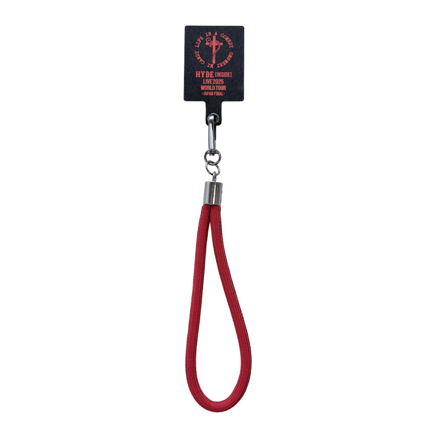 SHORT PHONE-TAB STRAP（RED）