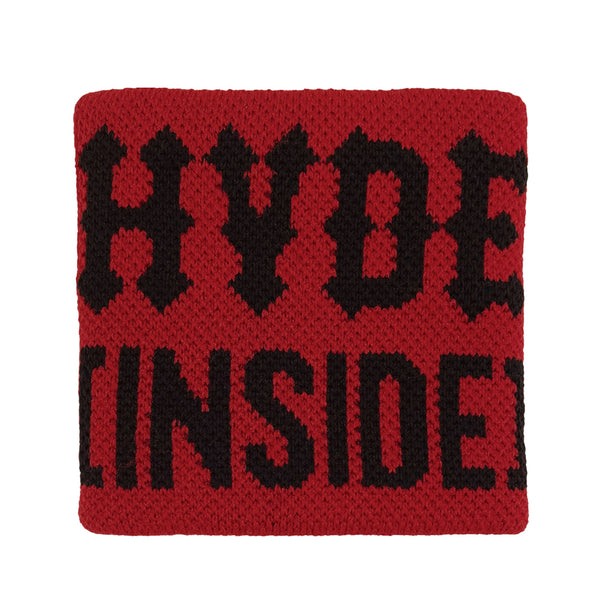 WRIST BAND（RED） – HYDE ONLINE STORE