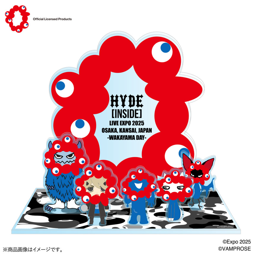 EXPO2025 HYDEミャクミャク なりきりアクリルスタンド ロゴ Ver.