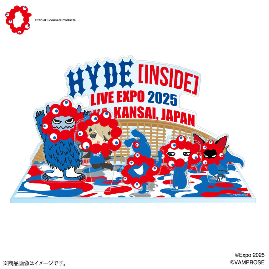 EXPO2025 HYDEミャクミャク なりきりアクリルスタンド 大屋根リング Ver.