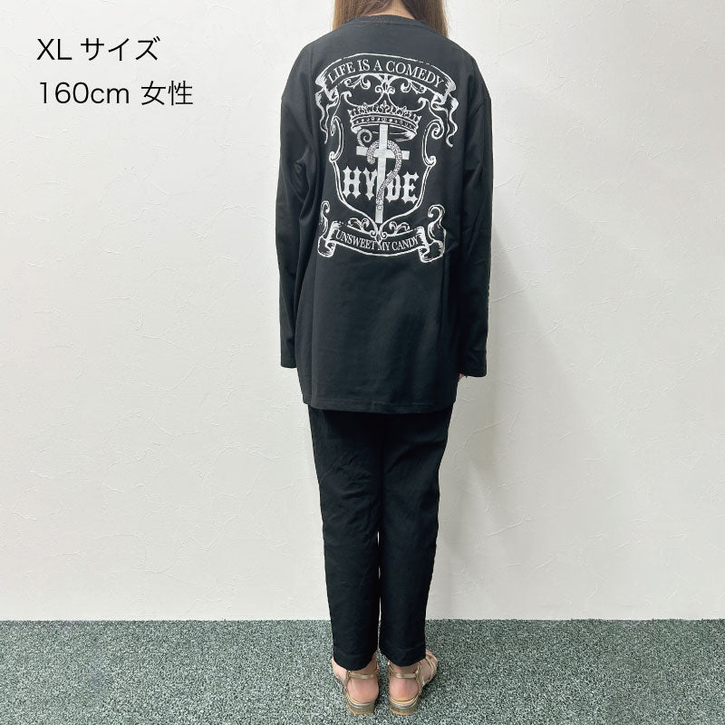 最新作の HYDE 黑ミサ2020 EdyhロングトレーナーLONG SWEATSHIRT 