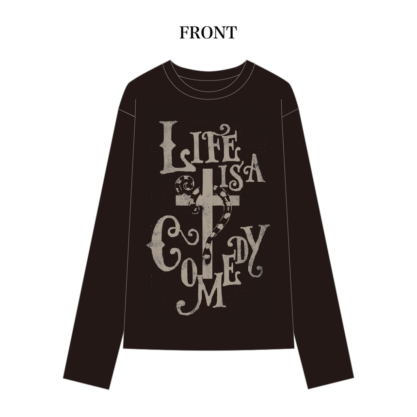 LONG SLEEVE T-SHIRT (BLACK)