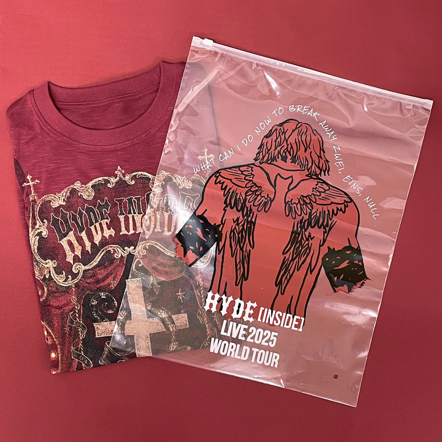 2025新入荷 TOUR T-SHIRT（RED） STORE ONLINE HYDE – ミュージシャン