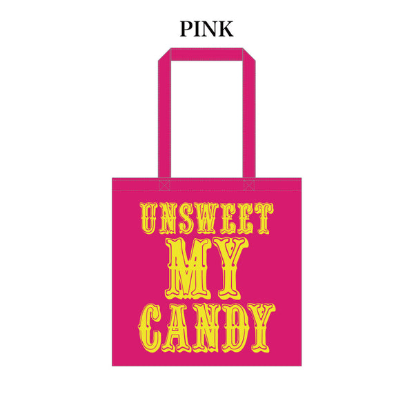 COLOR TOTE BAG（PINK）UNSWEET MY CANDY – HYDE ONLINE STORE