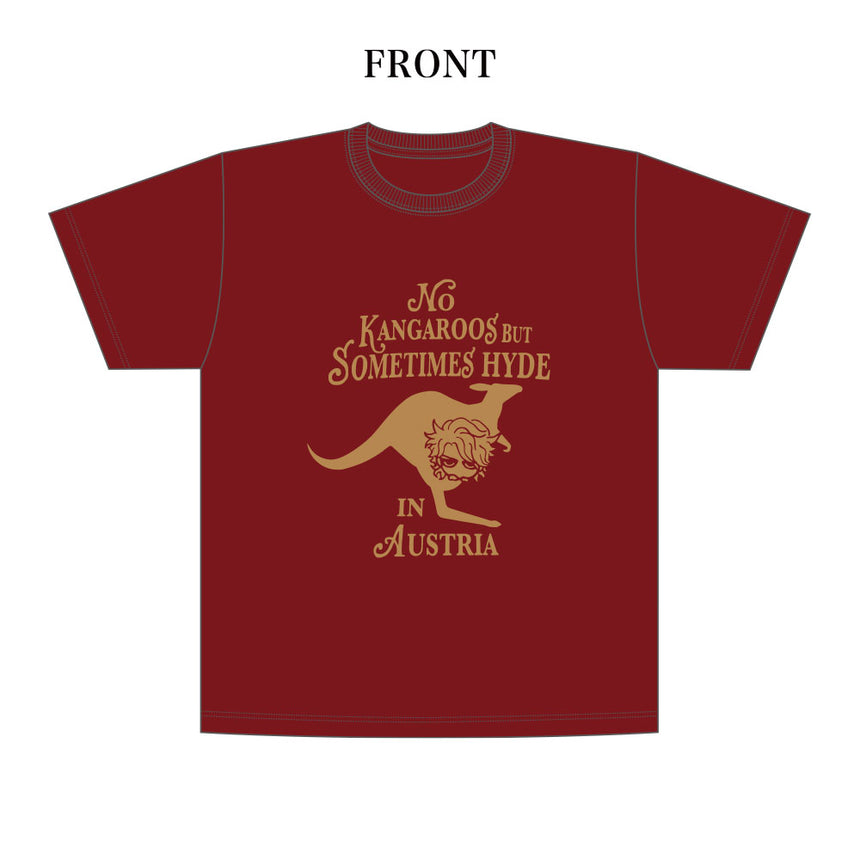 オーストリア観光大使Tシャツ（BURGUNDY）