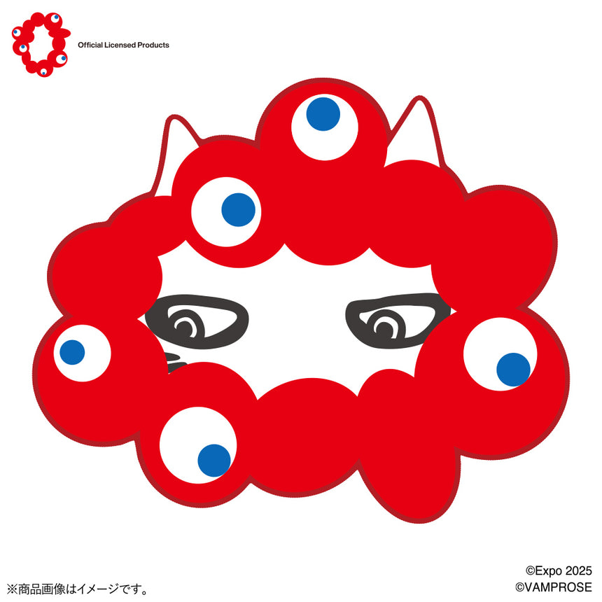 EXPO2025 HYDEミャクミャク なりきりダイカットタオル Edyh Ver.