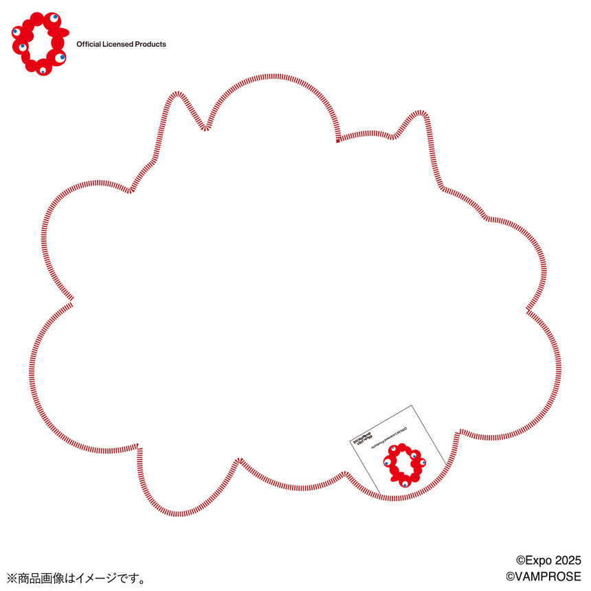 EXPO2025 HYDEミャクミャク なりきりダイカットタオル Edyh Ver.