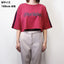 CROPPED GRAPHIC T-SHIRT（RED）