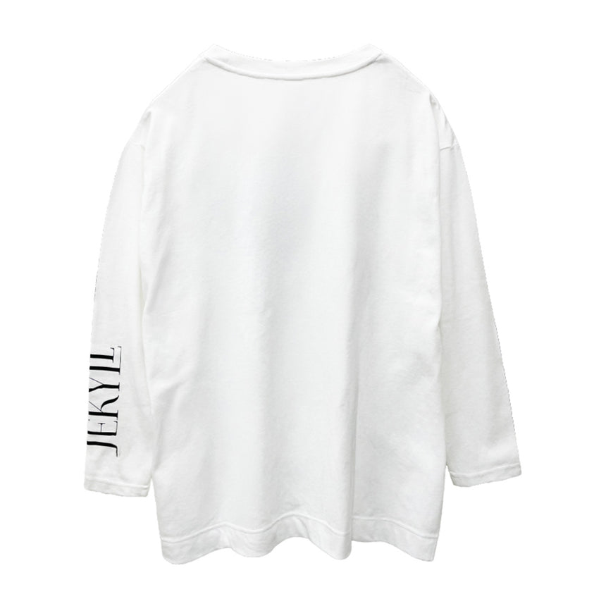 LOGO LONG SLEEVE T-SHIRT（WHITE）