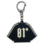 81°T-SHIRT KEYCHAIN（BLACK）