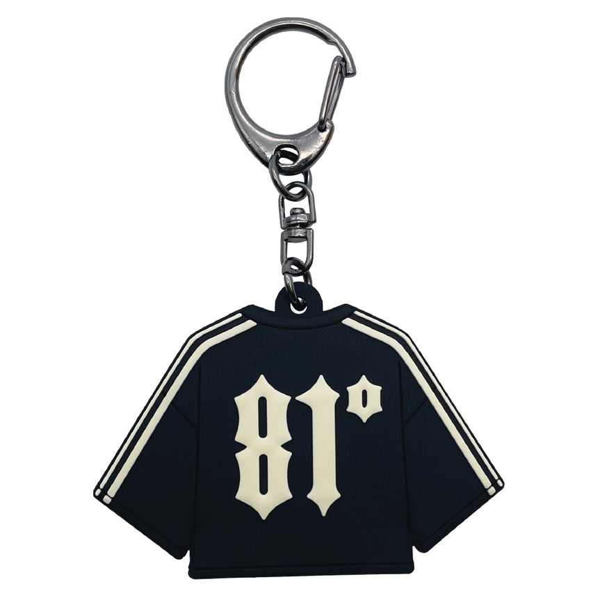81°T-SHIRT KEYCHAIN（BLACK）