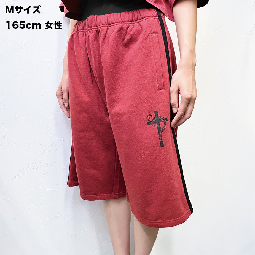 HALF PANTS（RED）