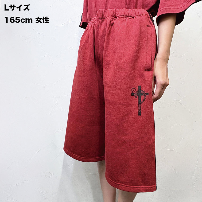 HALF PANTS（RED）