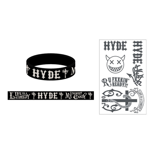 RUBBER BAND & TATTOO STICKER SET – HYDE ONLINE STORE