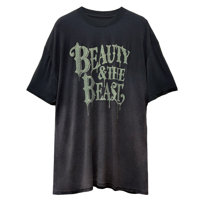 BEAUTY & THE BEAST T-SHIRT（BLACK）