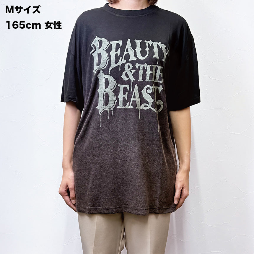 BEAUTY & THE BEAST T-SHIRT（BLACK）