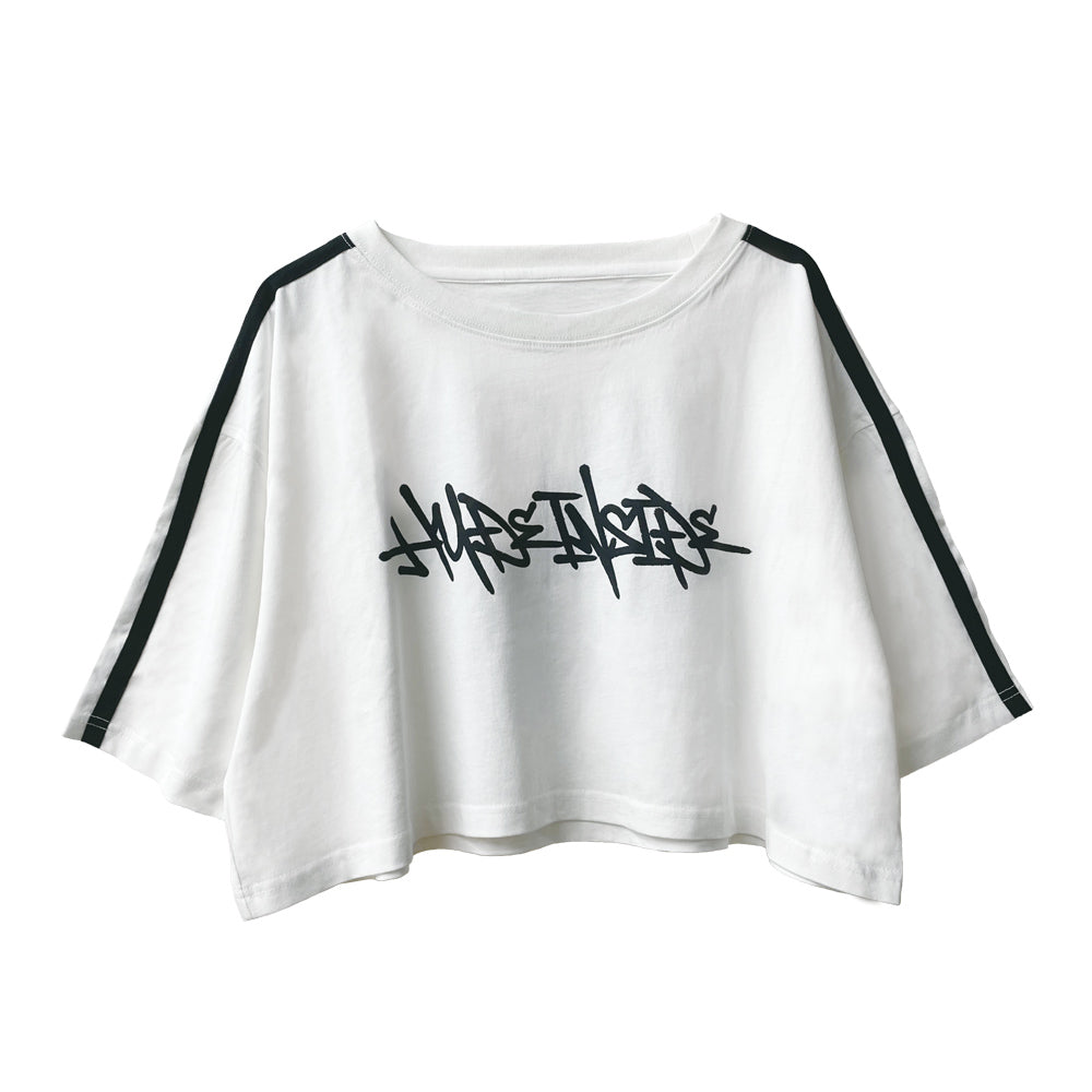【 】CK リップクロップ Tシャツ ●送料・関税込● クロップ Tシャツ / RI BL Crop Tee （ホワイト） -Reebok 公式