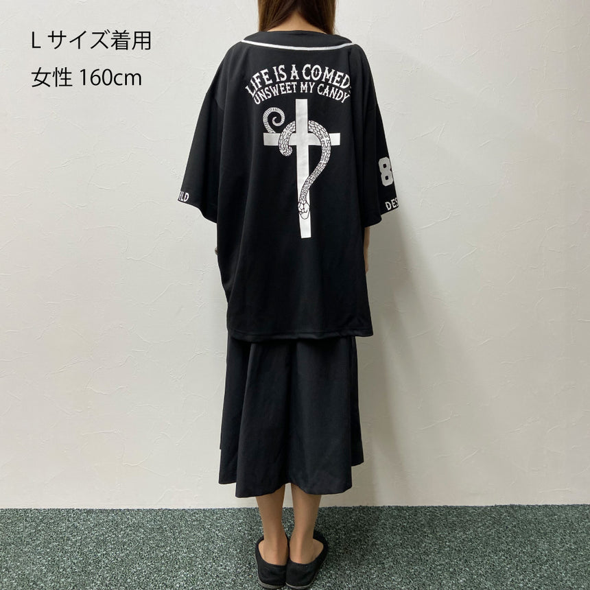 HYDE 着用 LIVE 2023 ベースボールシャツ Mサイズ / L'Arc