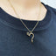 h LOGO NECKLACE