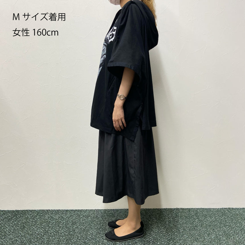 HYDE × SWITCHBLADE PONCHO T-SHIRT