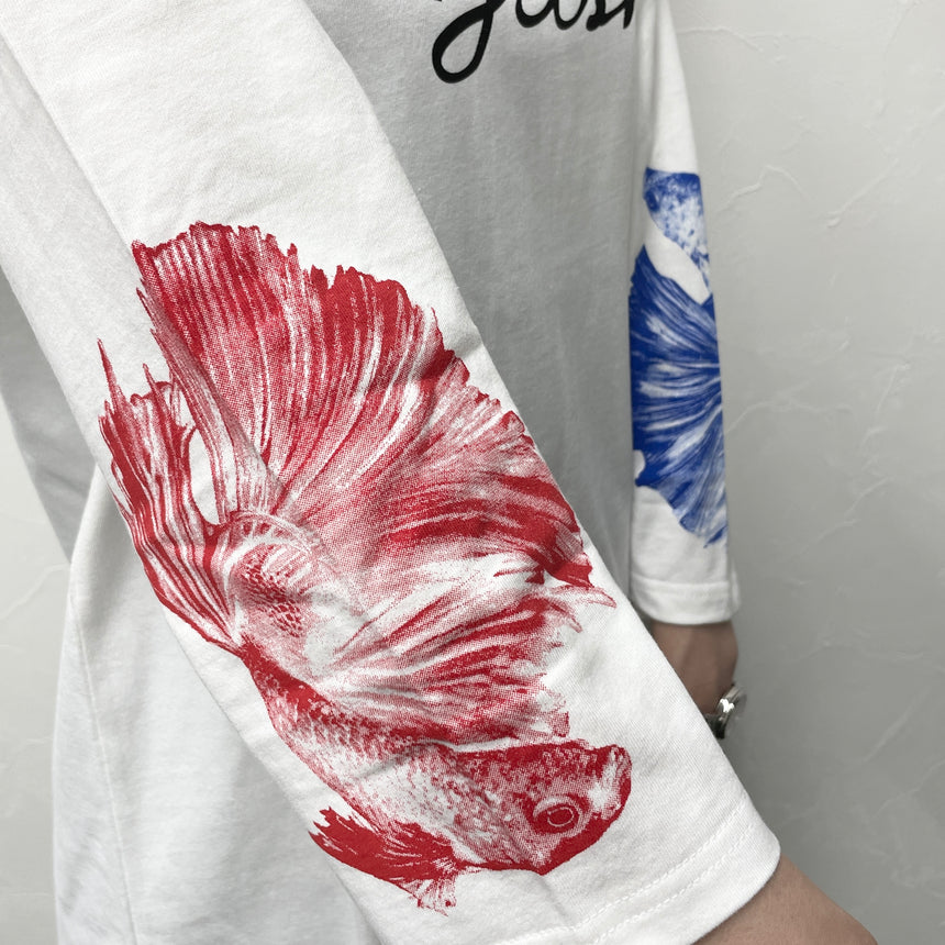 LONG SLEEVE T-SHIRT（WHITE）